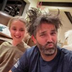 Donald Trump Jr. Instagram - Great weekend with the smurfs. Chloe was working on my newest hairstyle so I can complete my Blue Steel look once and for all. This was post about 2 dozen s’mores while watching the whole Predator series. I may need to cut out some of the sugar. LOL. Thoughts on the look??? @kimberlyguilfoyle