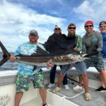 Donald Trump Jr. Instagram - Solid Morning!!!! @rbordelon’s first sailfish!!! Quick catch and release. @blacktiph @chuckopenseasontv @fieldethos @fieldethoswaterman Guam