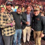 Donald Trump Jr. Instagram - Good times. Behind the scenes at #ufc295 @blackriflecoffee @tuckercarlson @evanhafer @mat_best_official @jtarticle15 @ufc @danawhite @realdonaldtrump @kidrock