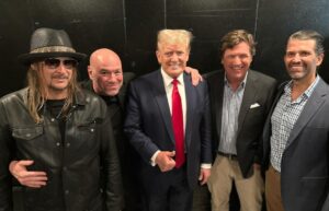 Donald Trump Jr. Instagram - I legitimately can’t think of a better squad to roll with. #ufc295