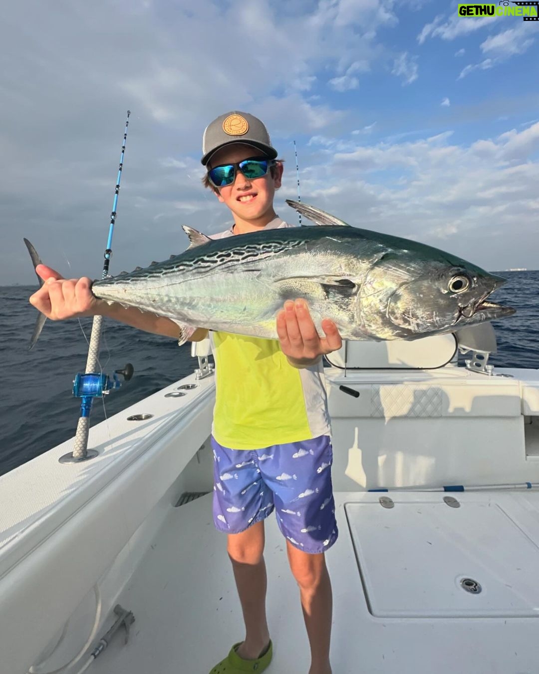 Donald Trump Jr. Instagram - Great day on the water with my man Spencer. @fieldethos @fieldethoswaterman @connley_fishing