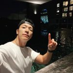 Donghae Instagram - Swimming time 🏊‍♂️