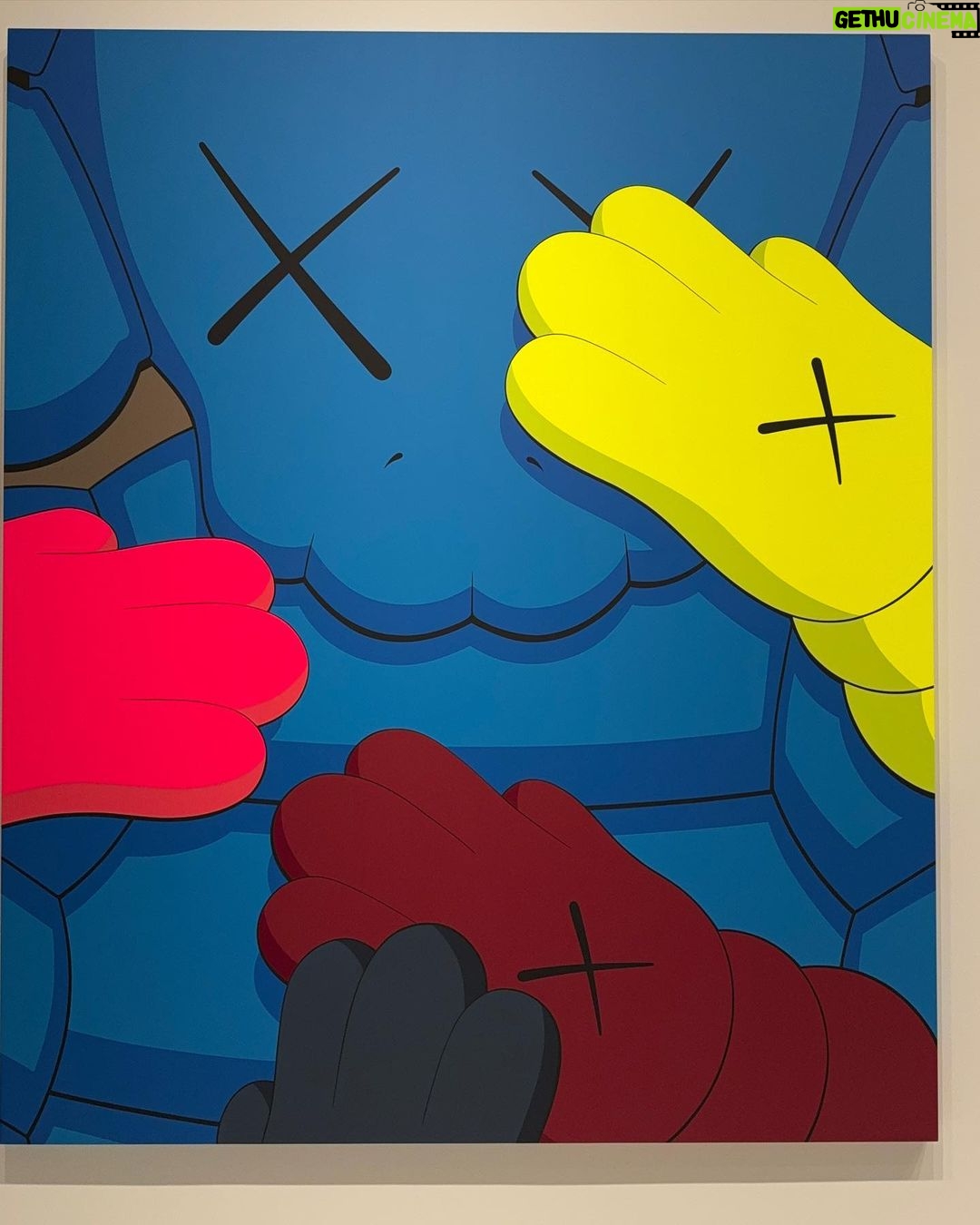 Donghae Instagram - I was so happy to see my favorite exhibition in Toronto. #kawsfamily AGO - Art Gallery of Ontario