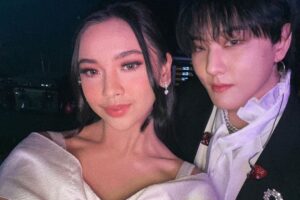 Donghyuk Instagram - Saya ucakpan terima kasih atas the indonesian next big star senang sekali collab sm dengan lyodra perform yang sangat indah Aku cinta ikonic indonesia!❤️