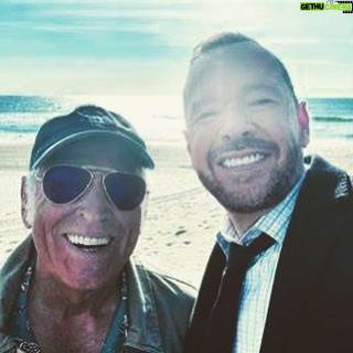 Donnie Wahlberg Instagram - There is a popular audio used for IG reels — “when you think you’re the coolest guy in the parking lot, and then this guy shows up”. Jimmy Buffett was that guy! The coolest, and one of the absolute nicest, guys I ever knew. I was so looking forward to seeing you, and working with you, again Jimmy. Now, I’ll look forward to catching a most heavenly sunset with you some day, instead. My eternal respect and gratitude to you, my friend. 🙏🏼❤️🕊️💫 #RIPJimmyBuffett