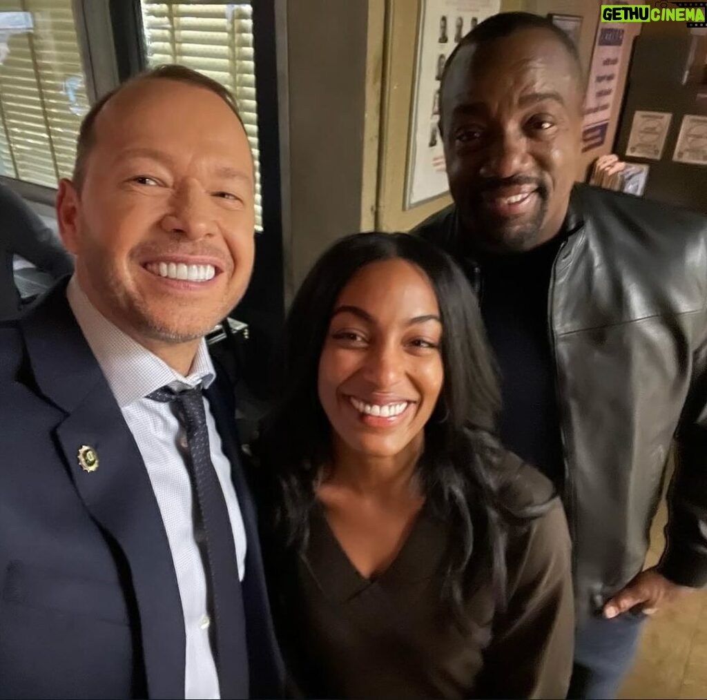 Donnie Wahlberg Instagram - Week 1 - Season 14! Thank you @malikyoba! It was an honor, and a pleasure, to work with you again! I came back to set just hoping to get back into the flow, and to shake off some rust, but ended up doing some of the best work I’ve gotten to do in a very long time - with one of the best to do it. Thank you for being you, for sharing your wisdom and for helping me to be better at what I aspire to do. Appreciate you! Thanks also @anissafelix & @leeprincejay for your amazing work and Ian Biederman for making it happen! @#BlueBloods @bluebloods_cbs ❤️ Brooklyn, New York