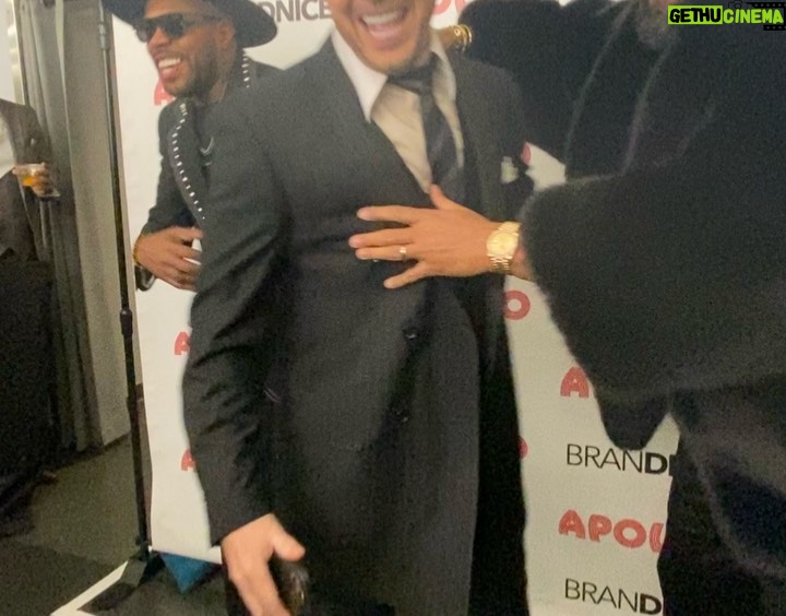 Donnie Wahlberg Instagram - Happy CQ Anniversary! What a night, as always. @dnice thank you for all you do, for all of us, and for letting me be a small part of a this most epic evening in a most historic venue - @apollotheater! The CQ Family love was so real, the vibrations so high, the energy so magical! Shout out to @kennyburns, you’re a superstar! So fun to party and rock with you! To The CQ fam & The Blockheads in the house, I’m not sure if I got a selfie with every single one of you, in the building, but I sure tried! To @bekulous & @passportflave thank you so much for everything! #CQForever #CQDAY #CQAnniversary Apollo Theater, Harlem