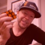 Donnie Wahlberg Instagram - It only took me about 40 years — but I have finally solved the #rubikscube!!! 🔥🎉🎯🤓🧐🤯🥳🧑🏼‍🎓🎓 My phone must have overheard me mention that I’d never solved one before, because it suddenly started sending me “Solve Rubik’s Cube” reels (which is a convo for another time 🤔😂). Anyway, I bought a new cube to see if the tip would actually work — IT DID NOT WORK! Not even close! But it did reignite my obsession with solving the cube, and overcoming a childhood failure of having never solved more than two sides! After two sleepless nights — and a lot of frustration — I did it! I’m still shocked! I solved the “Missing Link” before, and could even solve the “Whippit” in about 12 seconds back in the 8th grade, but I’d never cracked the Rubik’s Cube! Until NOW! All these years later! 🎉🎉🎉🎉🎉 🎉🎉🎉🎉 Brooklyn, New York