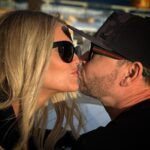Donnie Wahlberg Instagram - Not quite “Sandy & Danny” - but sorta kinda just like that love. ❤️♾💫✨💍🔒🫶🏻🙏🏼😍🥰😘💋 #love Naples, Florida
