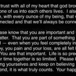 Donnie Wahlberg Instagram - I’m not sure if she knew. I’m not sure if any of you ever truly know. How much you mean. How much joy you bring. How much you inspire. It’s often said that the smallest gesture from me, or one of my bands mates, means so much. I hope you all know, and I pray that Jenny knew, that it works in reverse too! The smallest little gesture, from you. The tiniest little smile. The thoughtful little gifts. The funniest little joke. The love that you so consistently share with us — means so much, too! It may not seem like it can lift us — but it does! One kind word can be the fuel that inspires. It can spread through me, or my band, and touch the hearts of an arena filled with people. A smile from the front row, can reflect off of me and touch somebody in the very last row. They can then reflect it to everyone in their lives! It is all so magical and it all means so much. Jenny, if you didn’t know, you lifted our spirits so often — especially this summer! You came all the way from down under to spread love and that love most definitely spread! God is getting one very special angel up there. I trust that one day, I will see you again and remind you that you were some kind of an angel down here, too. Keep shining that light of yours on us, Jenny. It can only shine brighter from above! Godspeed my dear friend and sister. You will be missed dearly, but honored and celebrated daily. 🙏🏼💔😔🕊️ 🤖❤️♾💫✨🤟🏼 #RIPJKS_MentalShot #BHLoveForever #RIPJenny