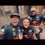 Donnie Wahlberg Instagram - Happy #Halloween from #TeamRedBull aka Team #BlueBloods! Yours truly aka Danny Reagan @vrayskull & @keko_chris! 🎃👀💀🏎🏆🔥👑 @redbullracing @redbull @f1 @maxverstappen1 @schecoperez @bluebloods_cbs #Max #Checo #f1 #reels #redbull Brooklyn, New York