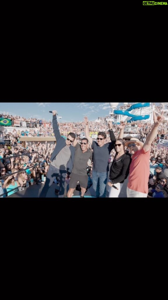 Donnie Wahlberg Instagram - Scenes from #NKOTBCruise2022! To those who didn’t make it, I pray that you will make it next time! No Blockhead left behind! To those who did make it, we tried to capture the memories to share with you but there are simply too many magical moments to do it justice! (perhaps a long form doc is in order). If my gratitude seemed off the charts — it’s because it was! I’d hoped we’d get to finally take this voyage, after all these years, but I could never be sure that we actually would. Then, when I arrived on the boat, I was met by an energy and a level of Blockhead Love that I’m not sure I’ve experienced before! If that’s even possible! In short, you guys brought it! Next level! You were obviously ready, committed and thankful, too! I’m still in awe! After the magic and joy of The MixTape Tour (and the insane level of love and energy you all brought then) this was the only thing that could possibly take it even higher! I’ve called you all Legends — because you are! I meant it! I mean it! (Seriously, like 85% of you never even broke character on Halloween Night! Who does that?!?! Only Legends!) Your level of commitment to the moment — and to celebrating yourselves — was an honor to witness! I will forever cherish this journey and be forever grateful that I’m blessed enough to be part of your happiness! What an absolute blessing! #Legends #NKOTBCruise2022 #Blockheads #Reels 🤖❤️♾💫🛳🤯😎👑🌊☀️🏖🕺🏻 Miami, Florida