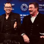 Donnie Wahlberg Instagram - Happy Birthday to my dear friend and TV dad — the one and only — Tom Selleck! Love you, Dad! 🎂🎉🎈💙❤️ Brooklyn, New York