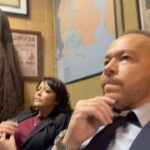 Donnie Wahlberg Instagram - Week 5 - Season 14! Reagan and Baez on the case. #BlueBloods #friday @marisachicaramirez @bluebloods_cbs @cbstv @cbstvstudios Brooklyn, New York