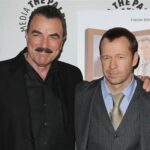 Donnie Wahlberg Instagram - Happy Birthday to my dear friend and TV dad — the one and only — Tom Selleck! Love you, Dad! 🎂🎉🎈💙❤️ Brooklyn, New York