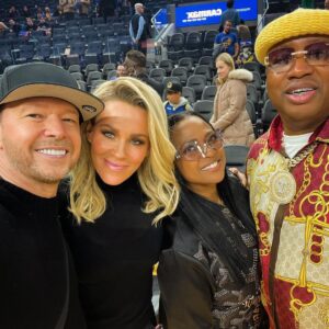 Donnie Wahlberg Instagram - Mr & Mrs Wahlberg with Mr & Mrs 40. 💕 When you’re in The Bay — you gotta say hey! Appreciate you always @e40! #hyphy #legend @earlstevensselections
