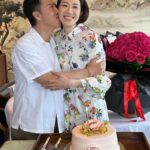 Donnie Yen Instagram - Happy Birthday to the most beautiful woman in the world , there’s nothing I want more than to see her smile every second in my life! Hun, I wish you health and happiness above all things!❤️🎂🍾🎁🎊🎈❤️😘 @sweetcil