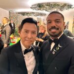 Donnie Yen Instagram - What an incredible night to witnessed this great historic moments with Michelle, Ke winnings, especially when Ke delivered heartfelt speech which made all of us shredded tears. We are talking about winning best director, film, supporting actress and all!! 👏👏👏Once again huge congratulations to Everything, Everywhere All At Once for this amazing amazing achievements!!🙌 Also, how about the great Steve Spielberg and John Williams sitting literally right in front of me!! 😱Not to mention Guillermo Del Toro almost choked me with his submission hug! 😆😆A night to remember! @theacademy @randcpmk @lionsgate @bulletfilmsofficial @jackysouffletam @kenjinghair @littlewhite_makeup @ng_peco @zhu7158 @sweetcil #oscars