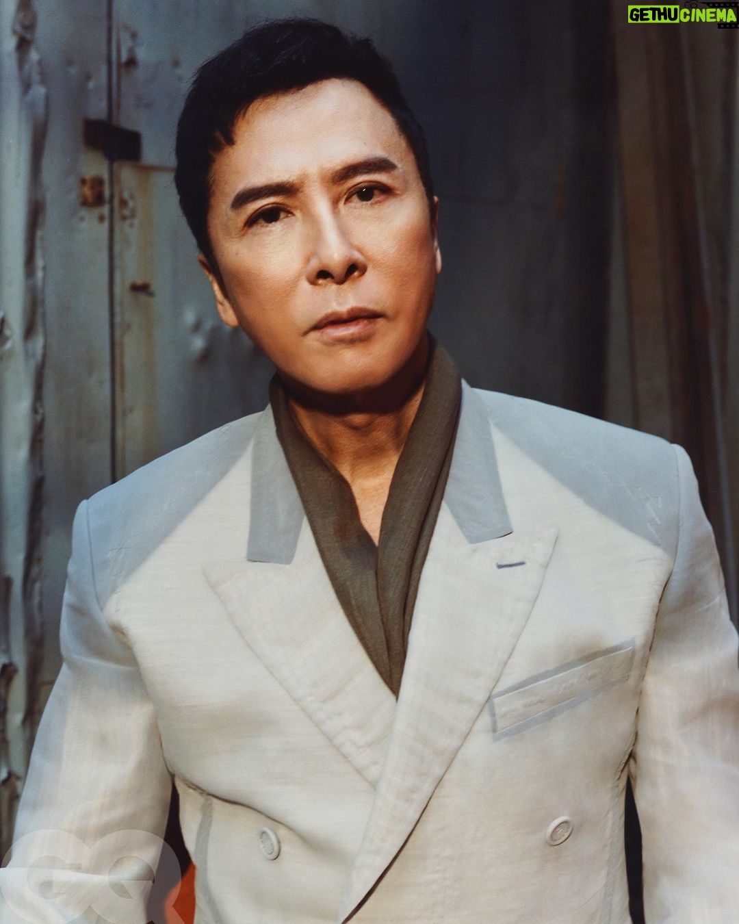 Donnie Yen Instagram - Thank you @gq for this fabulous issue! 😎 https://www.gq.com/story/gq-hype-donnie-yen @gqhype Writer: @olifranklinwallis Photographer: @puzzleung Hair: @kenjinghair Makeup: @littlewhite_makeup Stylist: @jackysouffletam