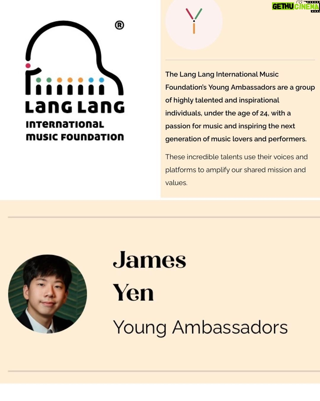 Donnie Yen Instagram - My talented son! Proud of you!πΌπΉπ @langlangfoundation