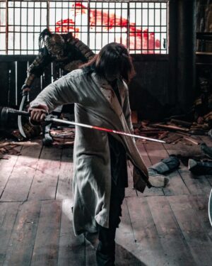 Donnie Yen Instagram - I promise you the action scenes in  @sakra_themovie will be sooo bad ass!! 💪💪💪 Release date in less then just two weeks, can’t wait to share!!! 
@sweetcil @kenjitanigaki #bulletfilmsproductions @superbulletpictures #天龍八部喬峯傳sakra