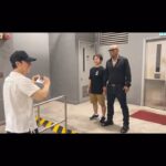 Donnie Yen Instagram - Having little fun on the side while filming on set 😂 Watched one of my previous film Wuxia or AKA Dragon? @kenjitanigaki #武侠 #wuxia
