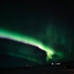 Donnie Yen Instagram - A very magical Valentine’s Day with my hun @donnieyenofficial and my everything @jasmineyen @jamesyenofficial Watching the northern lights and beautiful stars outside our cabin! ❤️🌹 #auroralights #northernlights #happyvalentinesday #bucketlist Torfhús Retreat