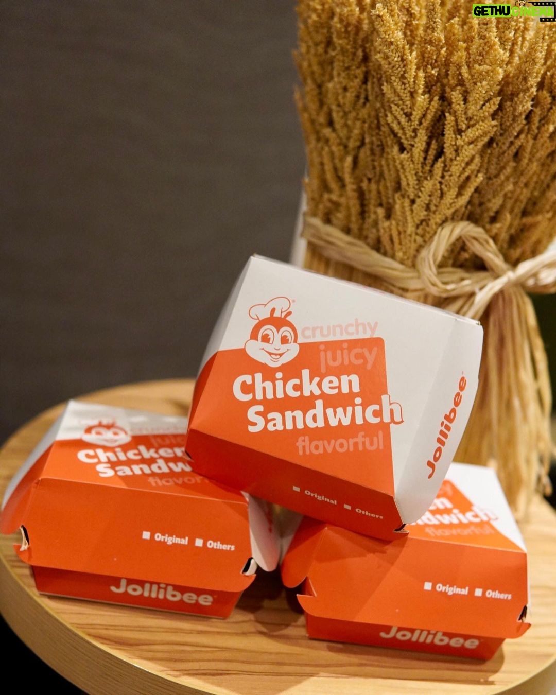 Donny Pangilinan Instagram - Feels like I’m dreaming whenever I take a bite of the Spicy Chicken Sandwich Supreme 🤤 ☁️ @jollibee