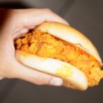 Donny Pangilinan Instagram - Feels like I’m dreaming whenever I take a bite of the Spicy Chicken Sandwich Supreme 🤤 ☁️ @jollibee
