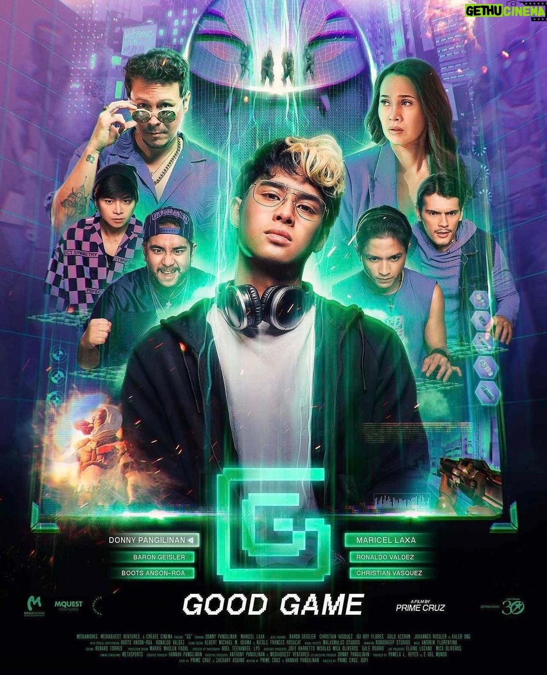 Donny Pangilinan Instagram - JAN 24, 2024 #GGTHEMOVIE 🎮👾