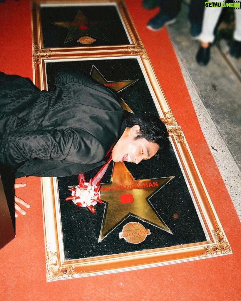 Donny Pangilinan Instagram - Used to dream about things like this… ⭐️ #WalkOfFame