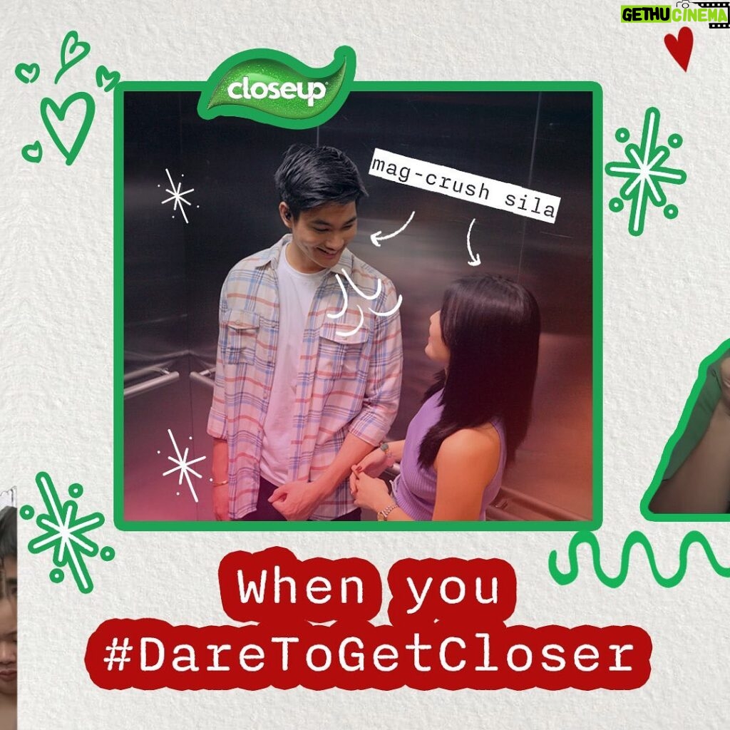 Donny Pangilinan Instagram - Who would’ve thought that many of our music video scenes happen in real life? Because of @closeup, more people are sharing their love stories! 😎 Congrats to the other couples who got closer just in time for Valentine’s! ❤️ Missed the film? Head to @closeup Facebook and YT to watch the vids! #DareToGetCloser #closeupRomComIRL