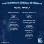 Donny Pangilinan Instagram – FIRST DAY! #GGTheMovieNowShowing 👾

Swipe to see cinema list!!! 👉🏼
