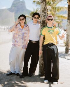 Dori Sakurada Instagram - PANDORA IN RIO🇧🇷 O mar brasileiro era muito bonito🏝️ E foi ótimo ver tantos de vocês no mar❣️ @theofficialpandora #PandoraInRio #PandoraSquad24 #PandoraTakesRio #パンドラ #PR 服 @msgm