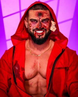 Dorian Popa Instagram - wanna PLAY ⁉️
#SquidGame #HALLOWEEN #makeup