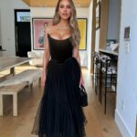 Dorit Kemsley Instagram - i had so much fun dressing up today to talk #oscar fashion with @justinasylvester @nikkigarcia @zannarassi 🖤 i was truly in my element and loved every minute. 🫶🏼 thank you @eentertainment for inviting me to your fabulous oscar’s brunch ✨ hair: @hayleyheckmann makeup: @shelbysmithmakeup corset: @viviennewestwood skirt/shoes/bag: @dior necklace: @cartier earrings: @dior