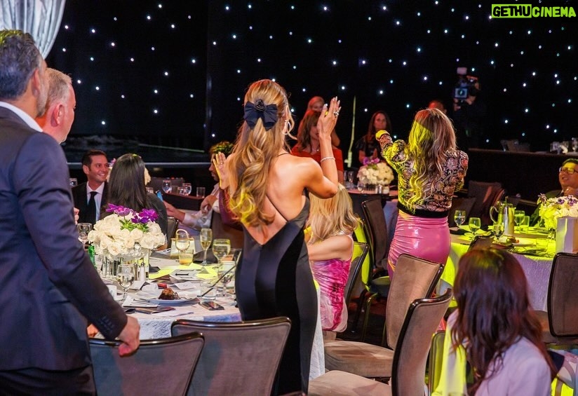 Dorit Kemsley Instagram - The @hntorg gala was a magical evening. It felt so good to feel the love put into the event in the air that night.. Huge thanks to the #rhobh ladies and @paul_kemsley_pk for their support! The night was truly sensational! 💃🏽🎶⭐️🏆❣️ @paulaabdul mc’ed, @drelondon was our key note speaker, @sharonstone @williamhmacy cohosted, @therealtaylordane got everyone on our feet, @nickgentileevents made everything look beautiful, we had the chance to honor our donor of the year @lorddelgado @goliathventuresinc amongst so many amazing moments 🤩 an evening I’ll never forget ✨