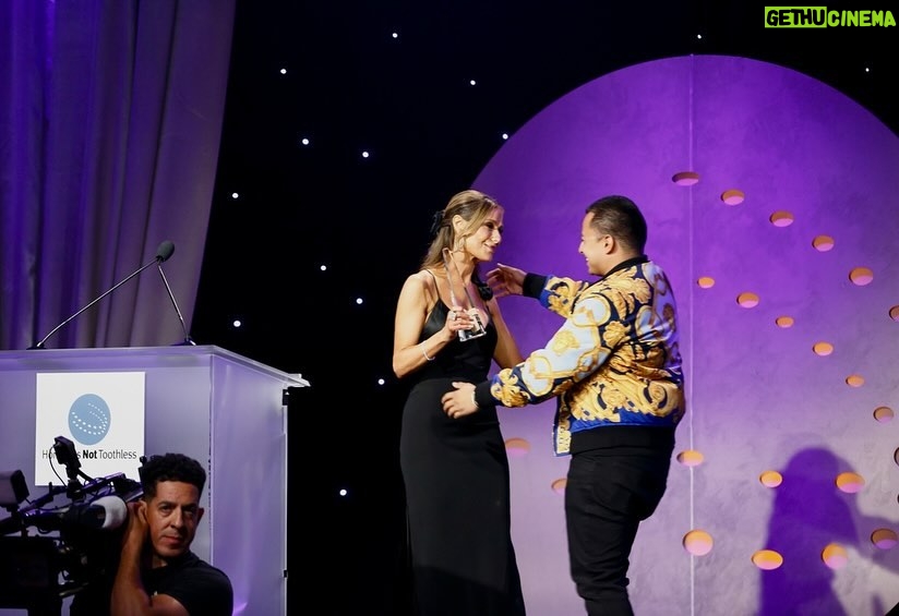 Dorit Kemsley Instagram - The @hntorg gala was a magical evening. It felt so good to feel the love put into the event in the air that night.. Huge thanks to the #rhobh ladies and @paul_kemsley_pk for their support! The night was truly sensational! 💃🏽🎶⭐️🏆❣️ @paulaabdul mc’ed, @drelondon was our key note speaker, @sharonstone @williamhmacy cohosted, @therealtaylordane got everyone on our feet, @nickgentileevents made everything look beautiful, we had the chance to honor our donor of the year @lorddelgado @goliathventuresinc amongst so many amazing moments 🤩 an evening I’ll never forget ✨