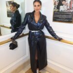 Dorit Kemsley Instagram - turning my @chanel trench into a dress 💙 #bravocon2023 #bravocon #rhobh