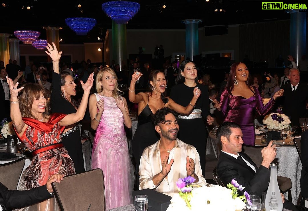 Dorit Kemsley Instagram - The @hntorg gala was a magical evening. It felt so good to feel the love put into the event in the air that night.. Huge thanks to the #rhobh ladies and @paul_kemsley_pk for their support! The night was truly sensational! 💃🏽🎶⭐️🏆❣️ @paulaabdul mc’ed, @drelondon was our key note speaker, @sharonstone @williamhmacy cohosted, @therealtaylordane got everyone on our feet, @nickgentileevents made everything look beautiful, we had the chance to honor our donor of the year @lorddelgado @goliathventuresinc amongst so many amazing moments 🤩 an evening I’ll never forget ✨