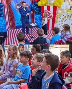 Dorit Kemsley Instagram - #throwbackthursday to Jagger’s 9th Birthday Party 🎠🎢🎡🎟️🎈..and to being blonde 🙆🏼‍♀️