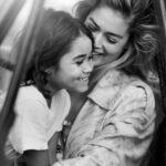 Doutzen Kroes Instagram - Because of you I look at the world a different way. You make me more aware of my priorities and how I look at the future! Because of you I’m trying to be the best I can be. I’m so grateful to be your mem leave Phyllon♥️
