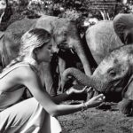 Doutzen Kroes Instagram - A Throwback to this Magical moment 🖤🐘🖤