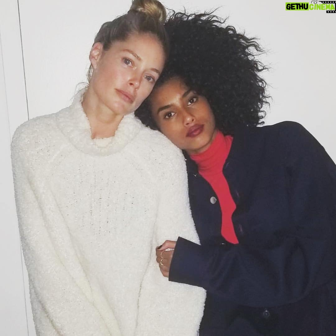 Doutzen Kroes Instagram - This woman ♥️ @imaanhammam #nycnights