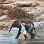 Doutzen Kroes Instagram - “The battle to save the elephants is a global problem. We need a global coalition if we’re going to solve it.” -Frank Pope. In other words, there is a future worth fighting for, and one which we can undertake together. Who knows: If we save the elephant, we may just end up saving ourselves as well- @atcodinha Happy #worldelephantday picture by Roland Michaud 1967 @knotonmyplanet