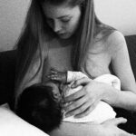 Doutzen Kroes Instagram - This is the beginning of a month long celebration of the joy, the pain, the challenges & the triumphs of breastfeeding. Mother Nature is deeply invested in breastfeeding & we are uniquely designed to feed our young. Breastmilk provides information, not just nutrition- it’s a complex form of communication that is dependent on the endocrine system, the emotional body, the brain and the physical body. _ Besides the wonderful life long bond & deeply rooted connection you establish with your baby, breastfeeding also encourages the uterus to contract back to its normal size. Breastfeeding can burn up to 600 calories daily- so you need to eat & stay well hydrated to maximize production. From breastfeeding alone you may lose a pound of pregnancy weight every week. Breastfeeding is also linked to lower lower incidences of breast cancer later in life. I’d like to honor the serious challenges that can make it difficult & nearly impossible for some women to manage breastfeeding. These are the result of policy gaps & a culture that doesn’t honor women, the sacred birth process, motherhood or women’s bodies. Some of the manifestations include stress and anxiety, challenges at home or work; extended separation of mother & baby at birth; having to go back to work shortly after birth, difficulty latching that results in pain for the mother and frustration for both mother and baby; & low milk production. These issues also exacerbated by existential stress, PPD, dehydration, & poor diet. Engorgement & improper latching are two of the most common hurdles to comfortable breastfeeding. Many women give up breastfeeding after the first few weeks postpartum due to pain, discomfort & no paid maternity leave. Support and community is key. Having healthy models for breastfeeding and advocates can increase breastfeeding success. My friend Latham Tomas and her @mamaglow team will be sharing tips, tools, anecdotal stories & inspiration as we honor the incredible work our bodies do to feed our young. I’m so grateful to have had people like her as an example in my life and we should al share our stories to #normalizebreastfeeding That shouldn’t even be a hashtag!! #worldbreastfeedingweek ♥️
