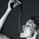 Doutzen Kroes Instagram - Sharp tongue by @mertalas @double_magazine #mertandmarcus 🔥