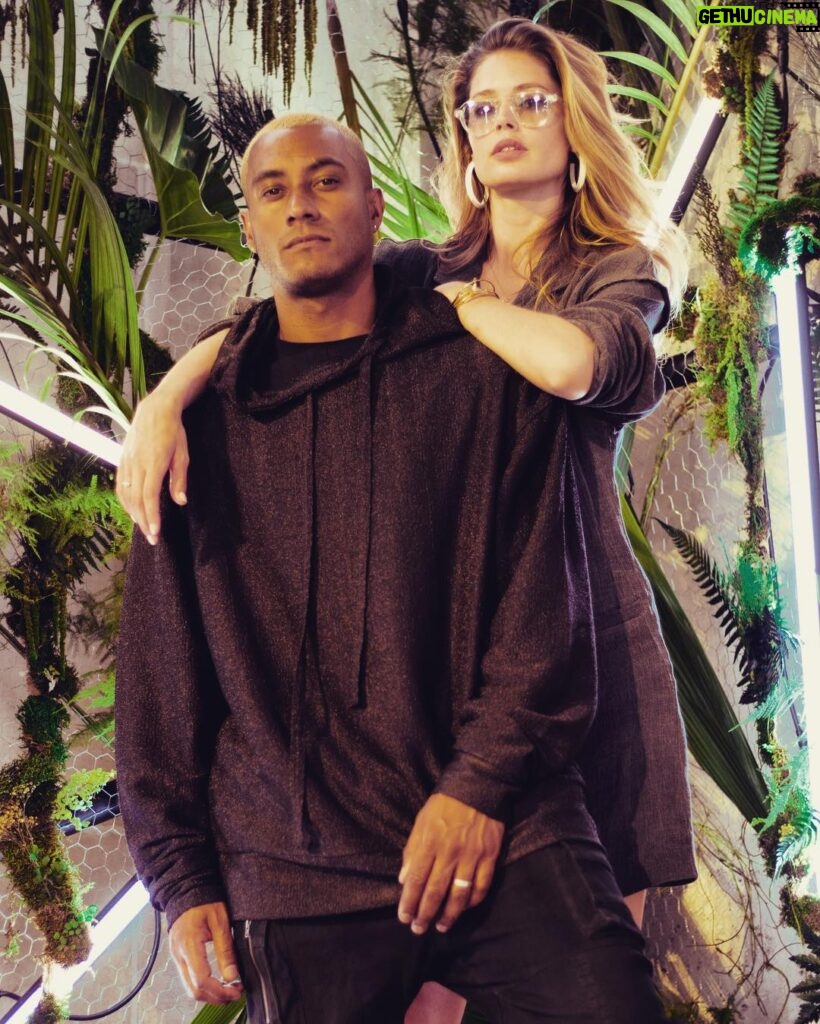 Doutzen Kroes Instagram - So proud of you @sunneryjames officially launching your clothing brand @forcerepublik in Paris! I know how hard you work on this every day with so much passion and love so it’s well deserved! #proud