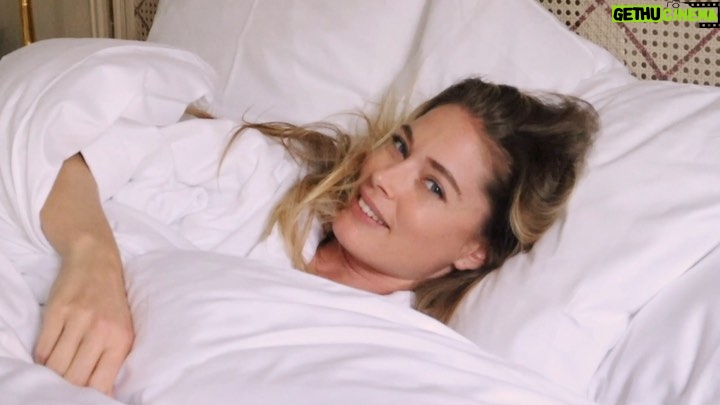 Doutzen Kroes Instagram - Sorry guys for the glitch in the last upload! #technerd Most of the time my mornings don’t start in a luxurious French hotel room, but wherever I am, I always try to kick off the day with a work-out. No need to go to the gym, just hit the floor and get that heartrate going. Growing up biking everywhere and speed skating I know how important exercise is for both body and mind, and that’s a message I’d like to share with everybody. Just get physical!