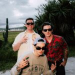 Drake Bell Instagram - Un sábado normal 😂🏁🥩 @drakebell @soyjulioorozco @acostuss